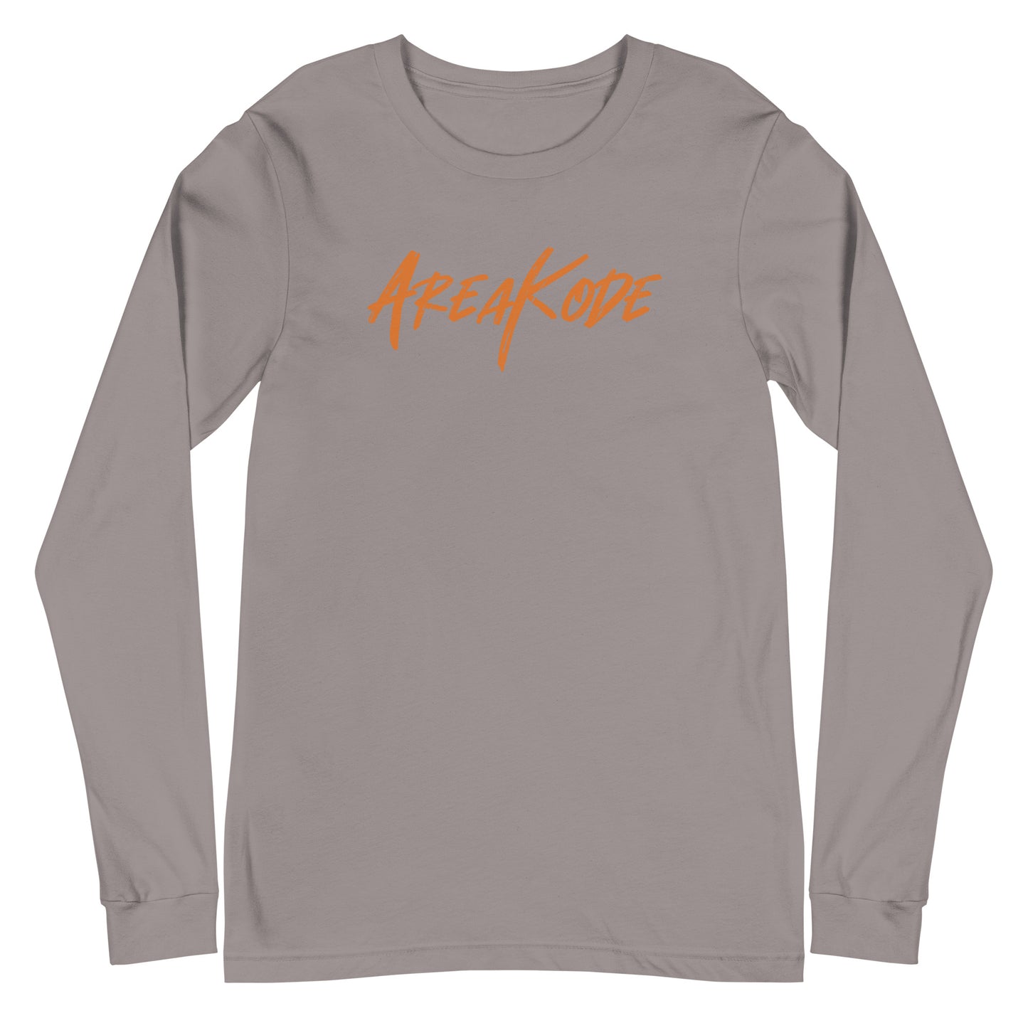 AreaKode| Unisex Long Sleeve (orange)