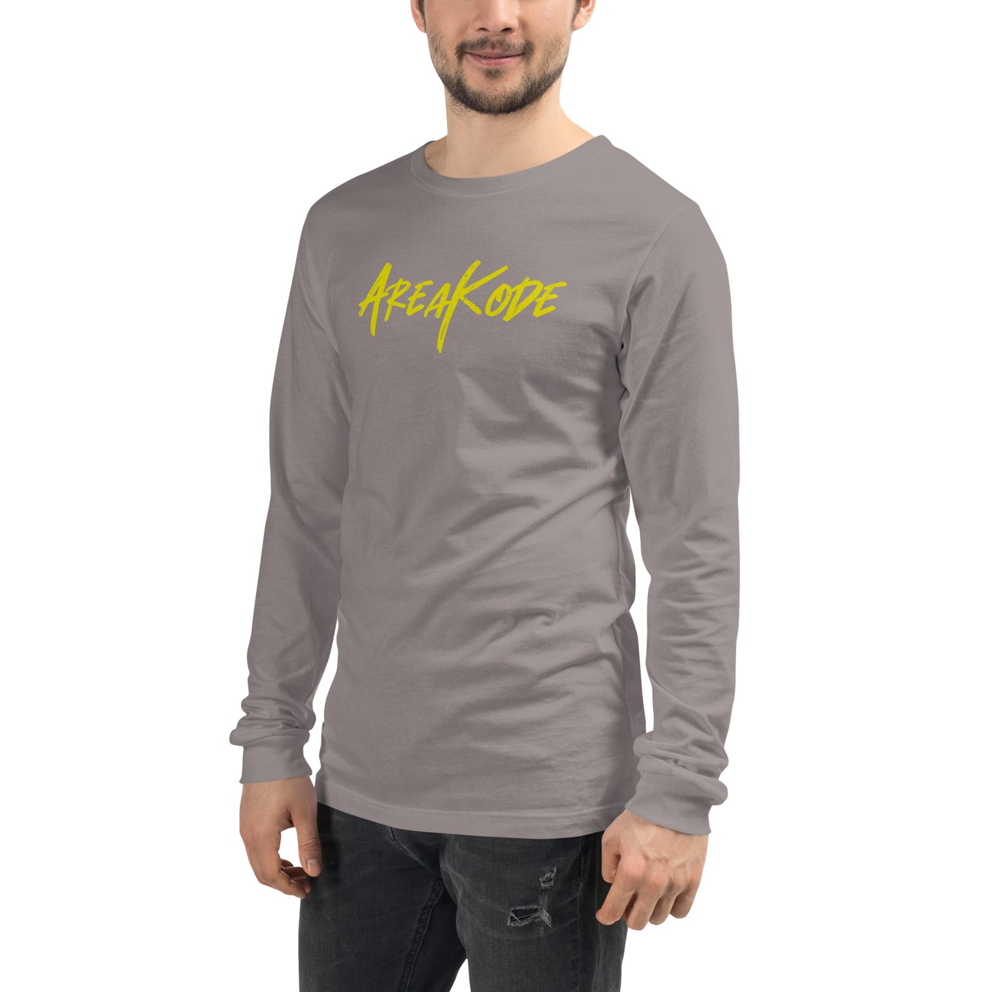 AreaKode - Unisex Long Sleeve (yellow)