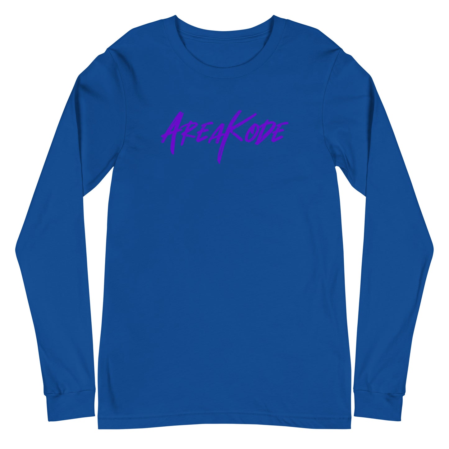 AreaKode - Unisex Long Sleeve (purple)