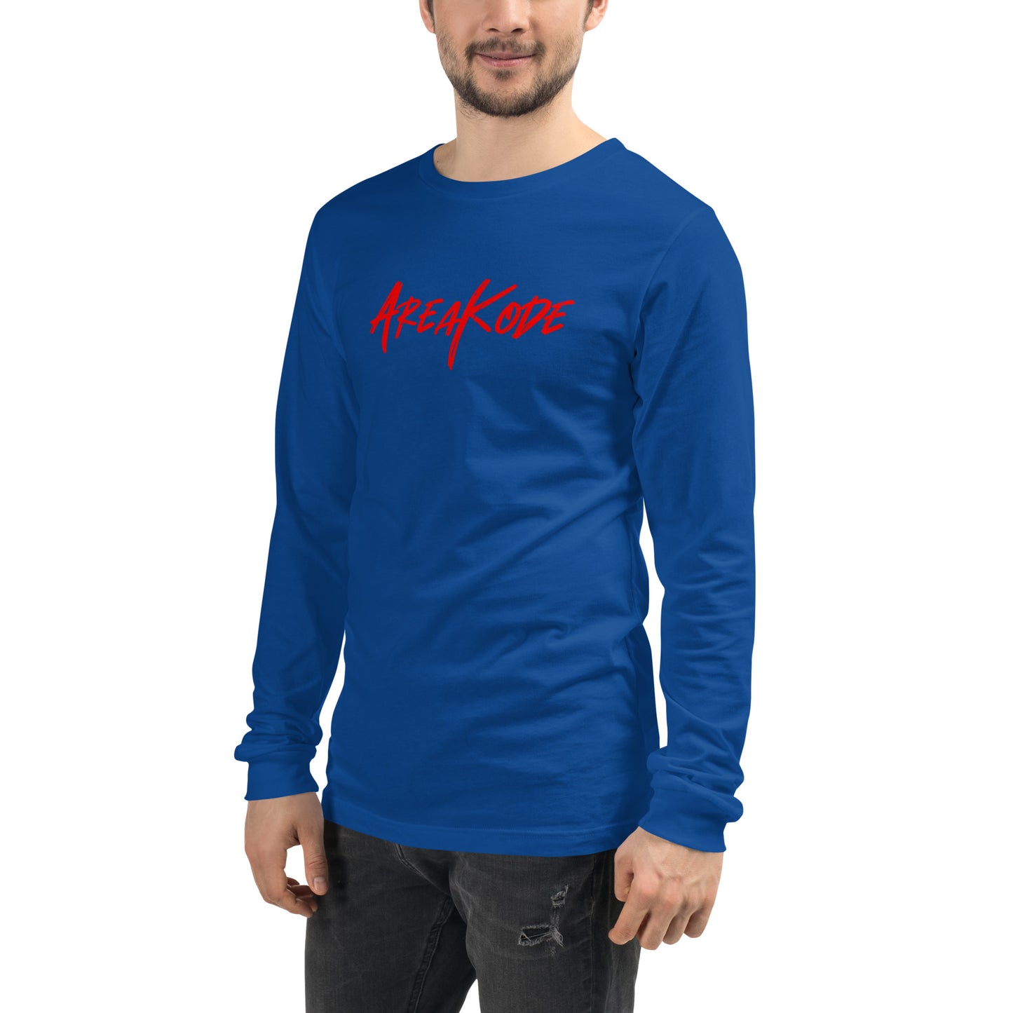 AreaKode - Unisex Long Sleeve (red)