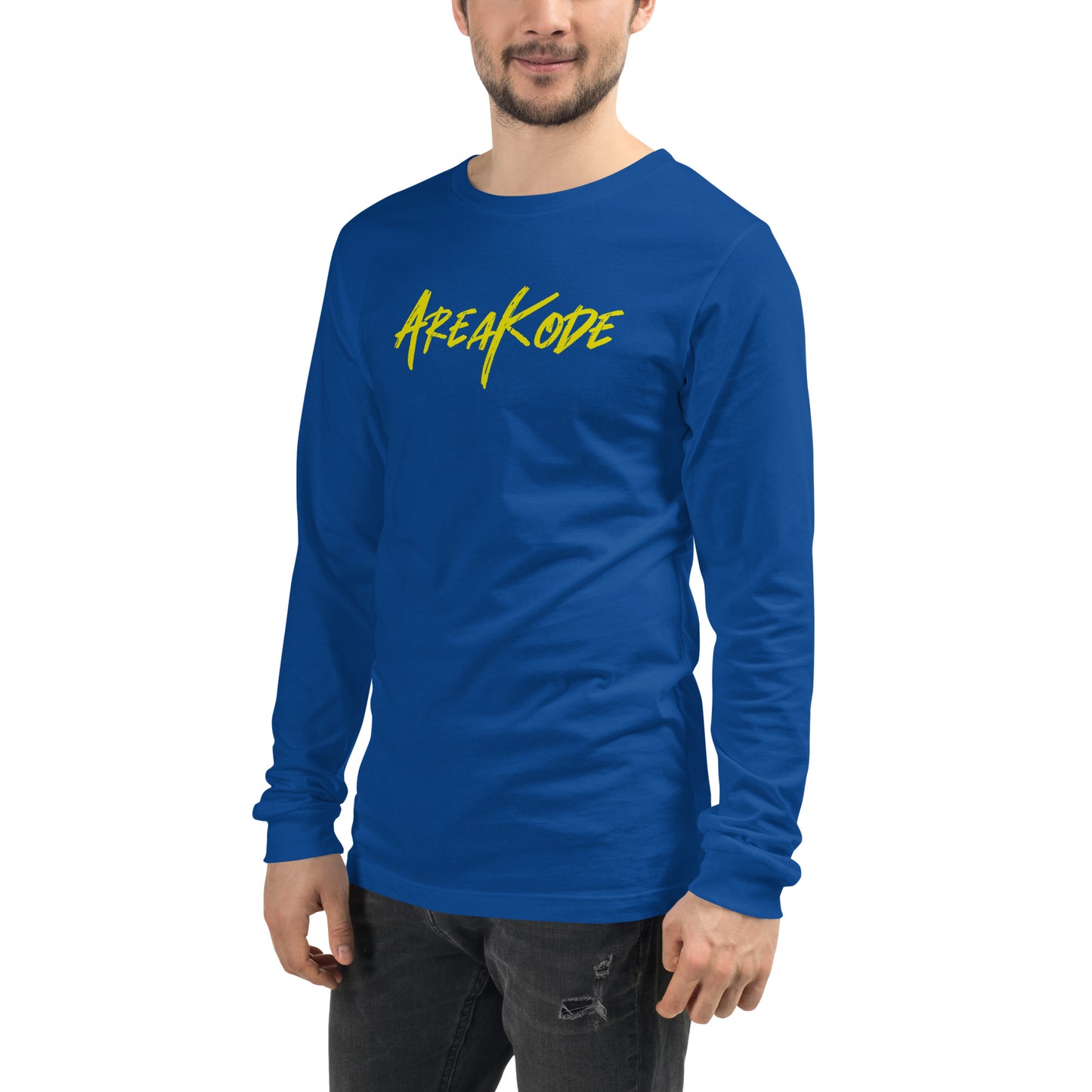 AreaKode - Unisex Long Sleeve (yellow)