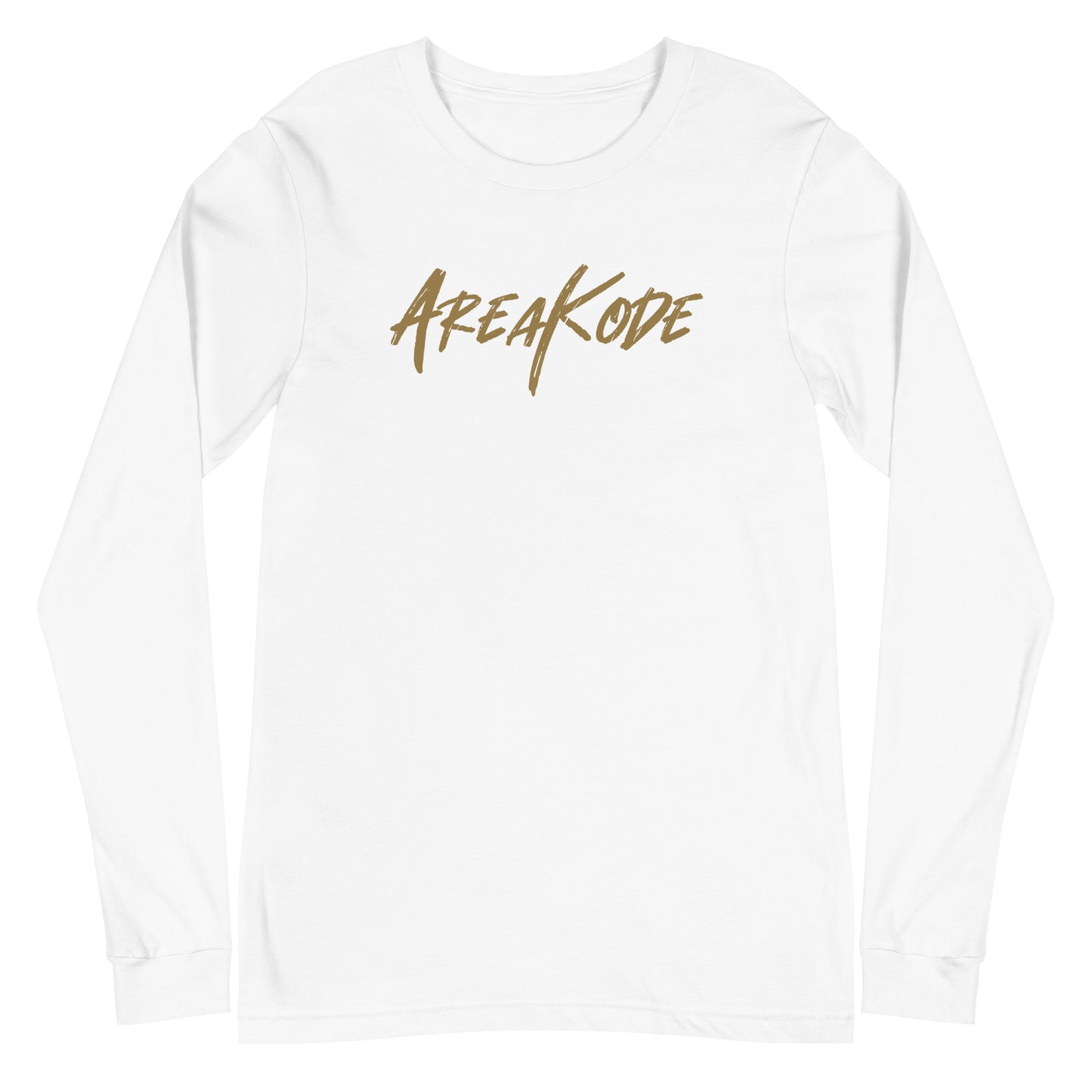 AreaKode - Unisex Long Sleeve (gold)