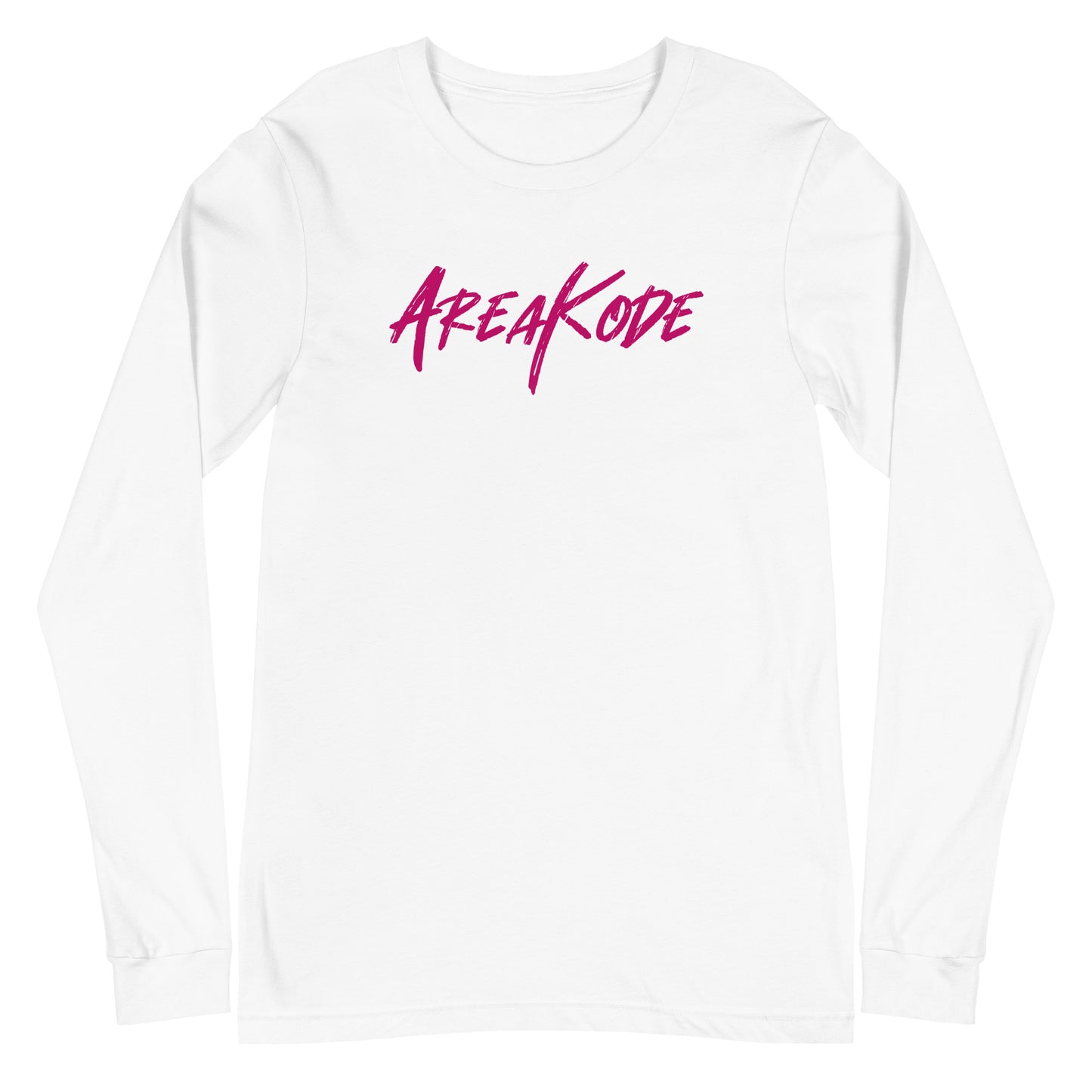 AreaKode - Unisex Long Sleeve (fuchsia)