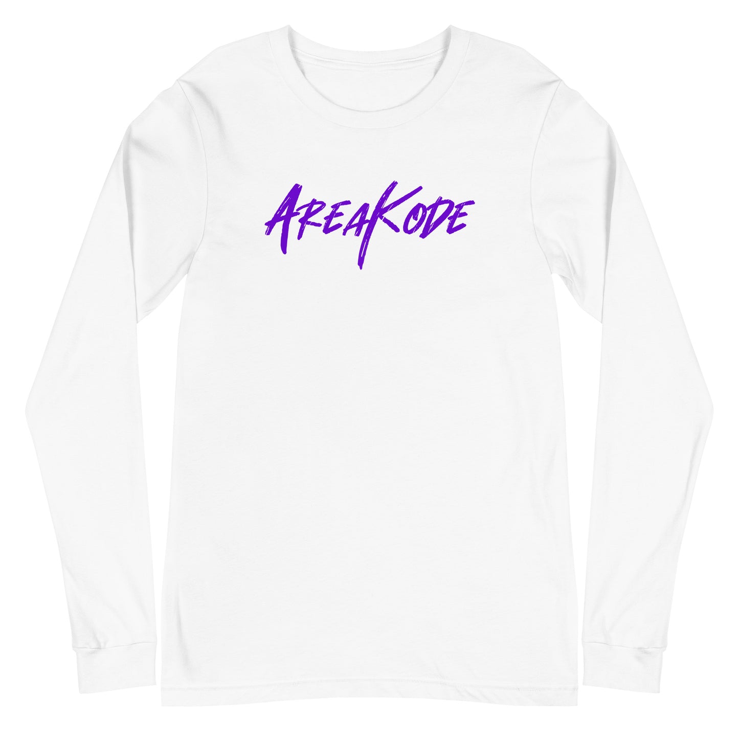 AreaKode - Unisex Long Sleeve (purple)