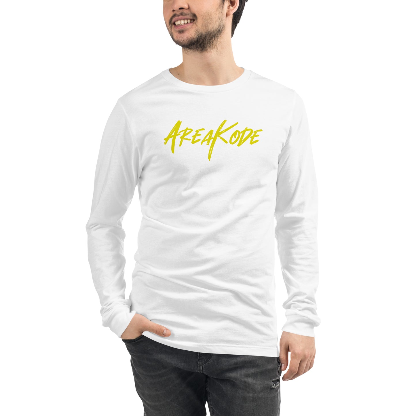 AreaKode - Unisex Long Sleeve (yellow)