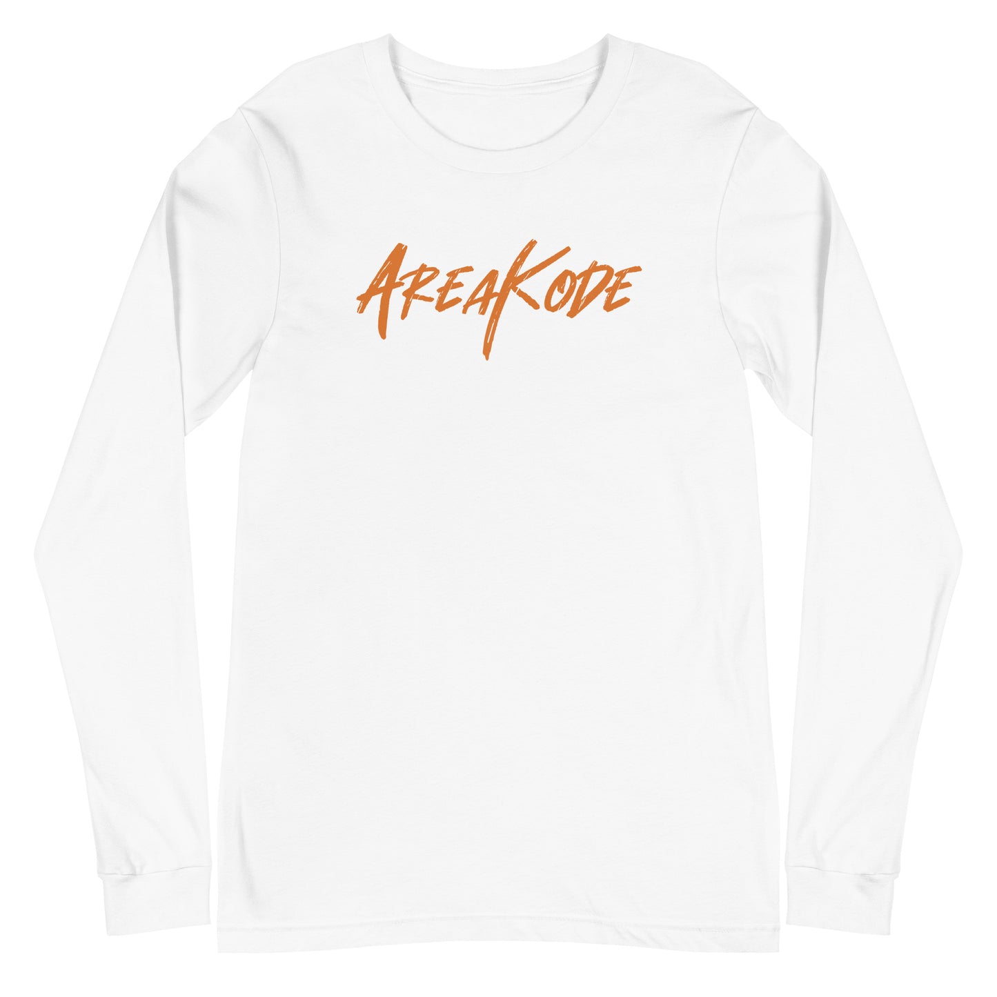 AreaKode| Unisex Long Sleeve (orange)