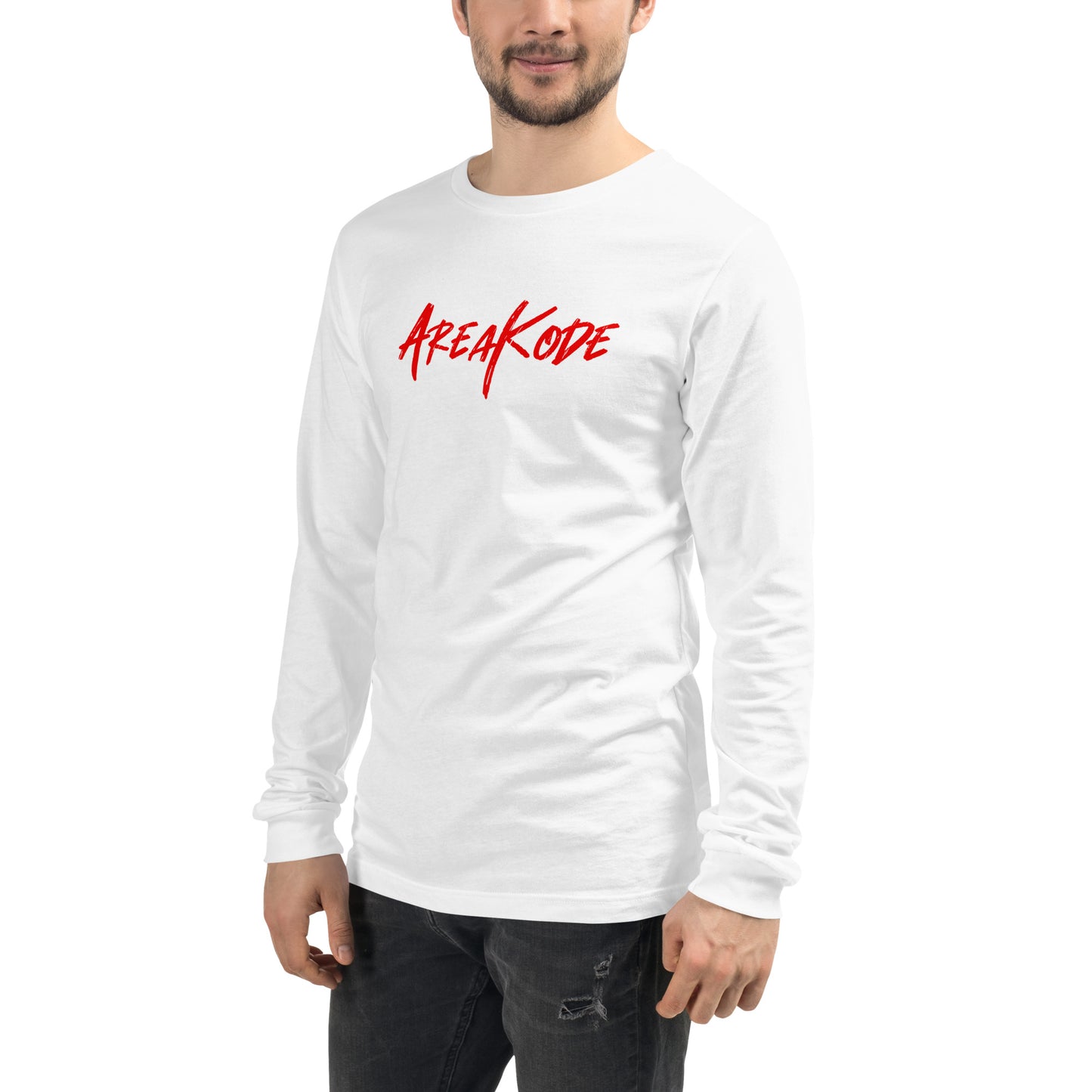 AreaKode - Unisex Long Sleeve (red)