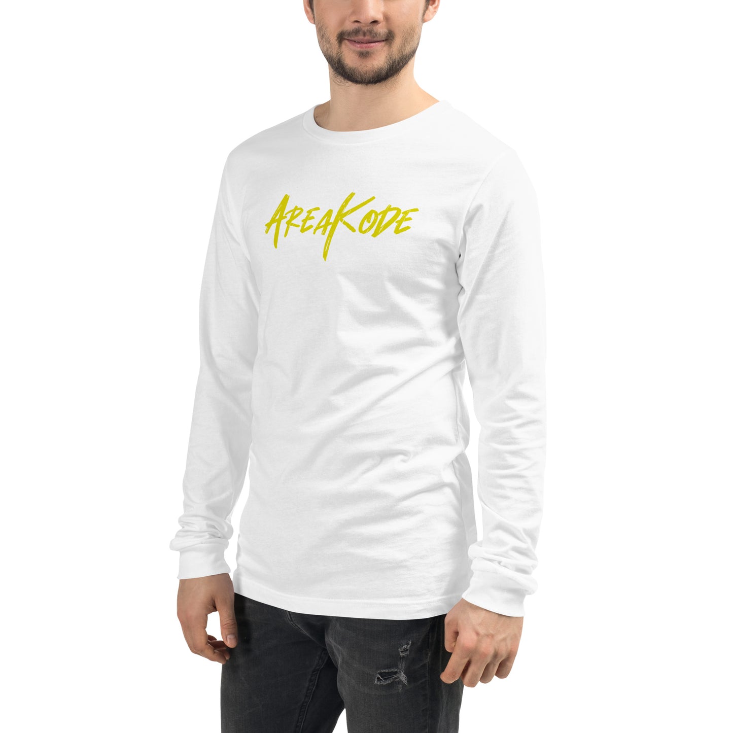 AreaKode - Unisex Long Sleeve (yellow)