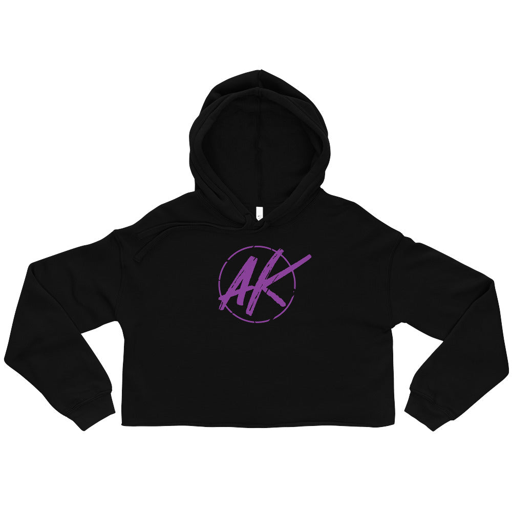 W| AK Crop Hoodie (purple)