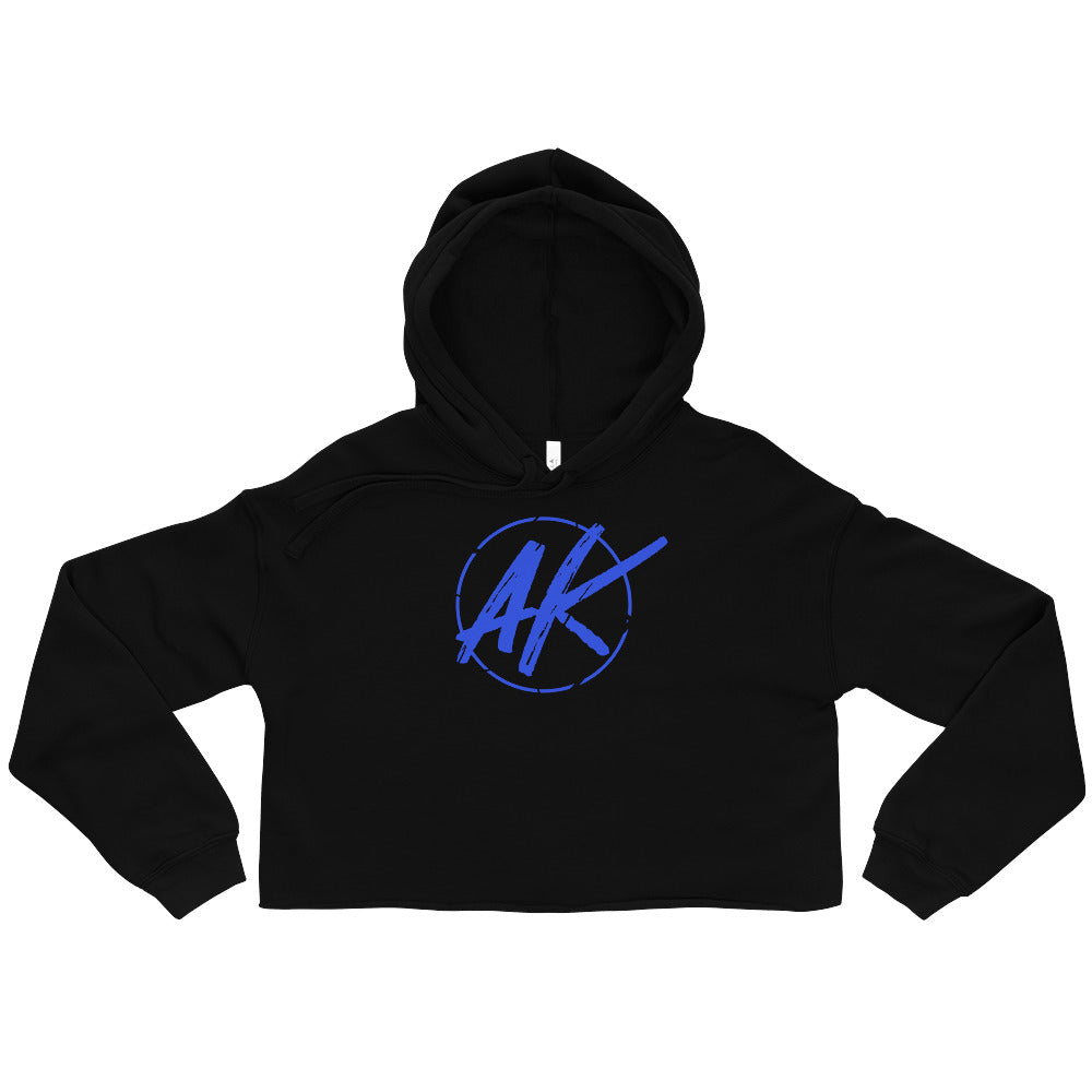 W| AK Crop Hoodie (blue)