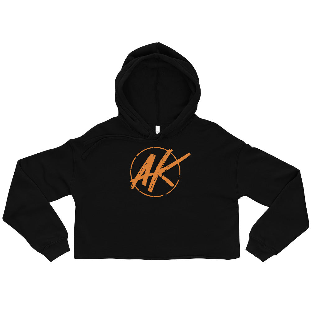 W| AK Crop Hoodie (orange)