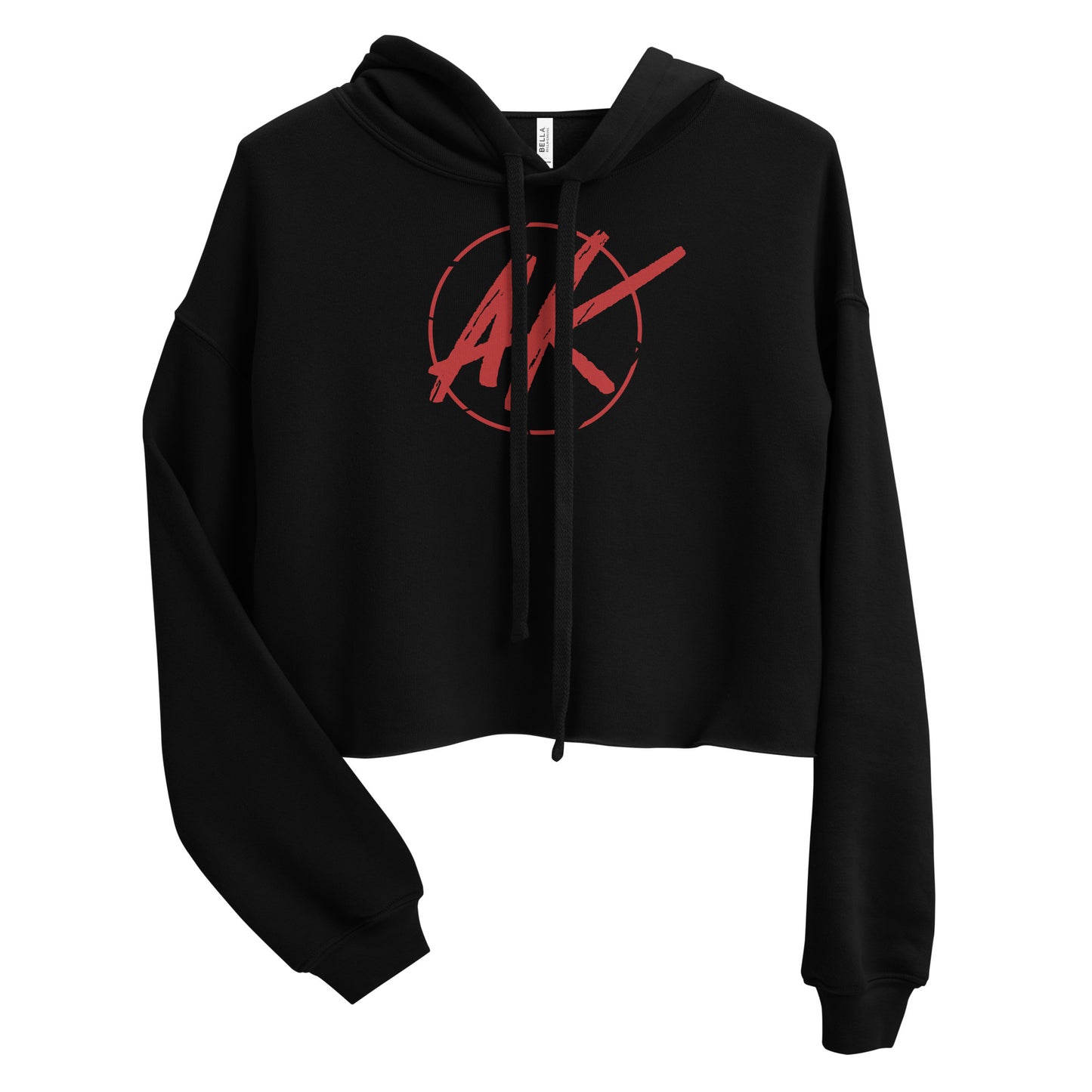 W| AK Crop Hoodie (red)