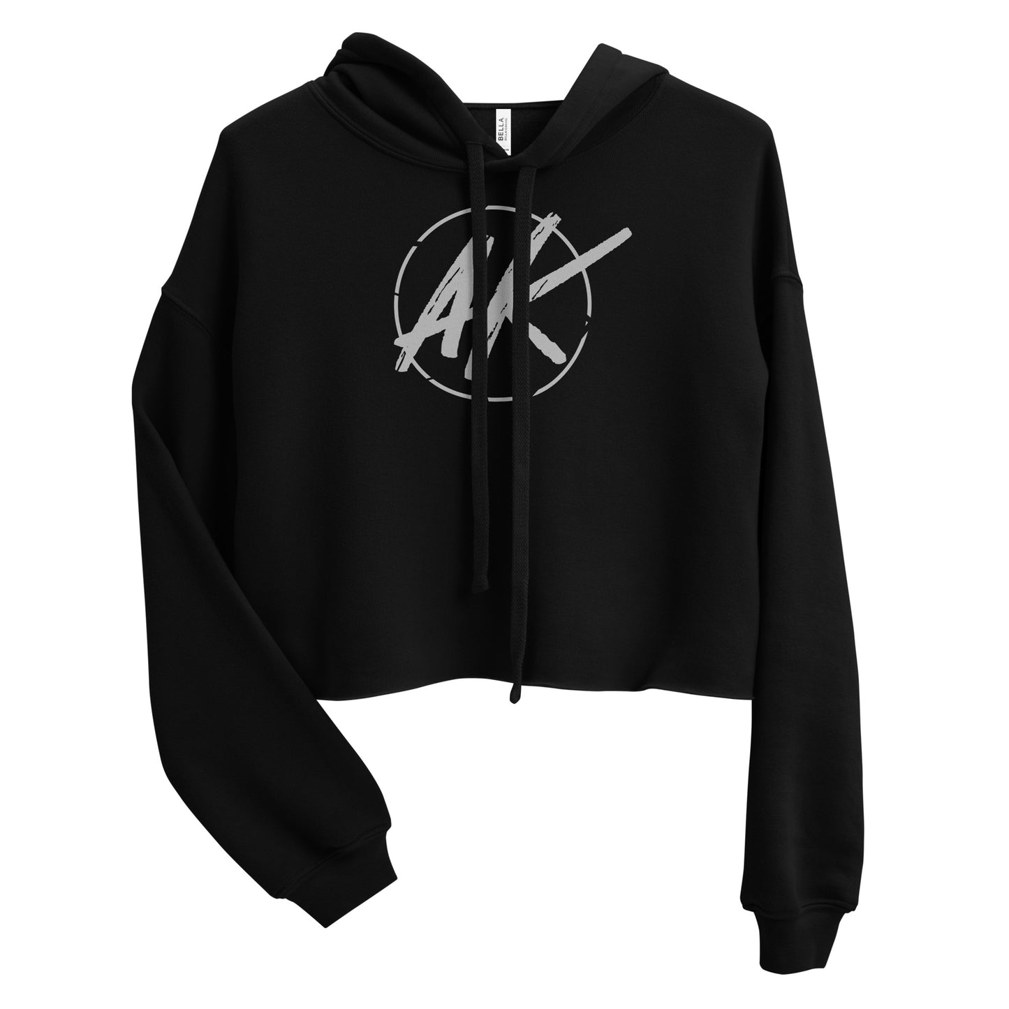 W| AK Crop Hoodie (grey)