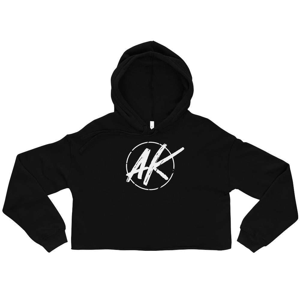 W| AK Crop Hoodie (white)