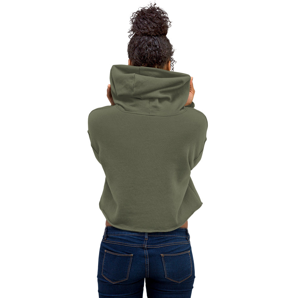 W| AK Crop Hoodie (white)