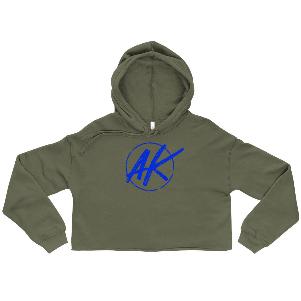 W| AK Crop Hoodie (blue)