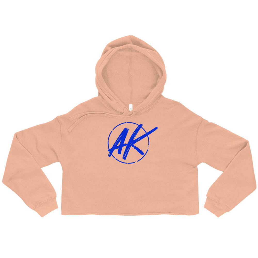 W| AK Crop Hoodie (blue)