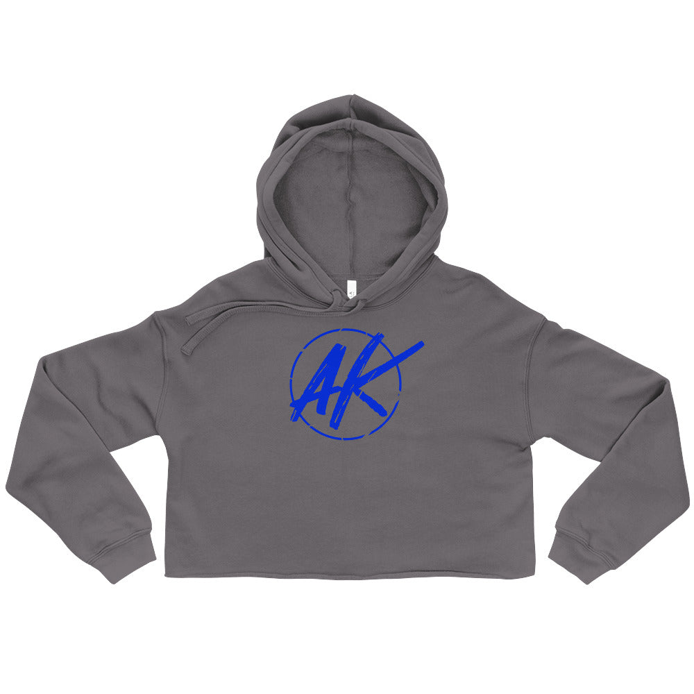 W| AK Crop Hoodie (blue)