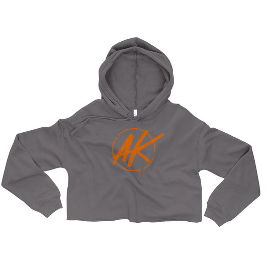 W| AK Crop Hoodie (orange)