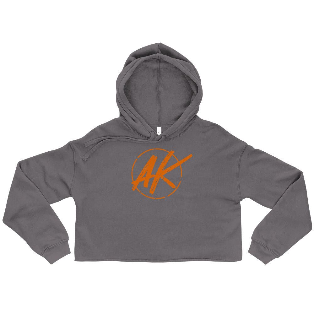 W| AK Crop Hoodie (orange)