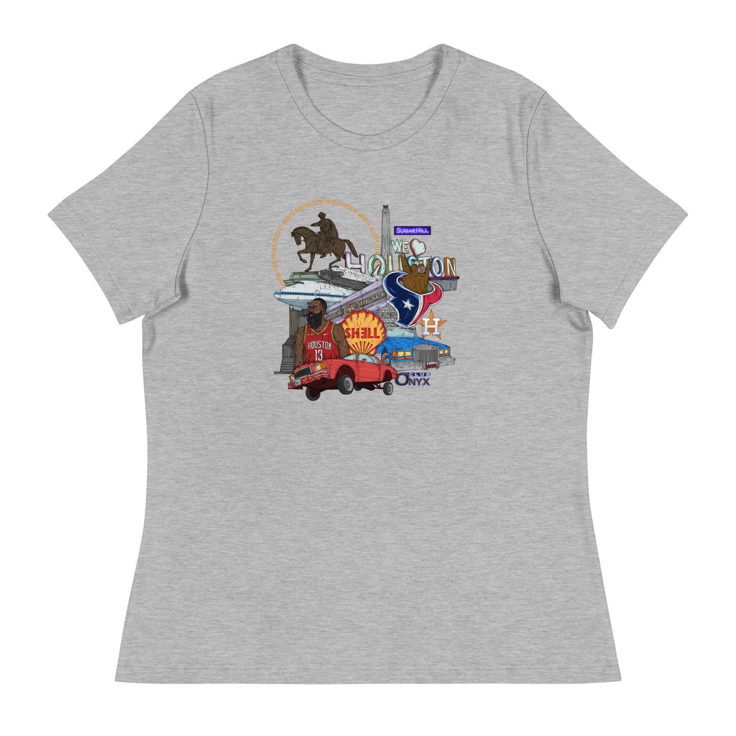 W| Houston Graphic T Shirt