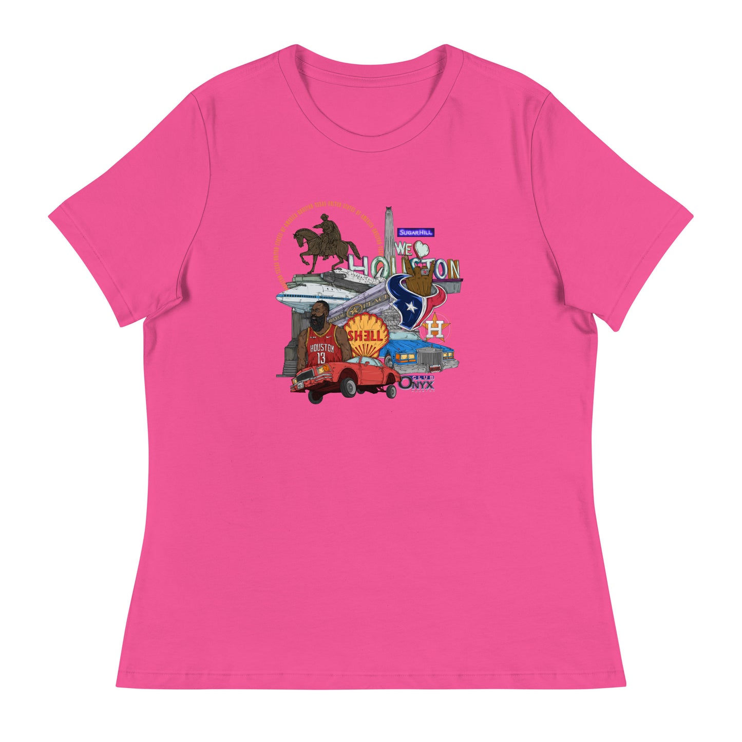 W| Houston Graphic T Shirt