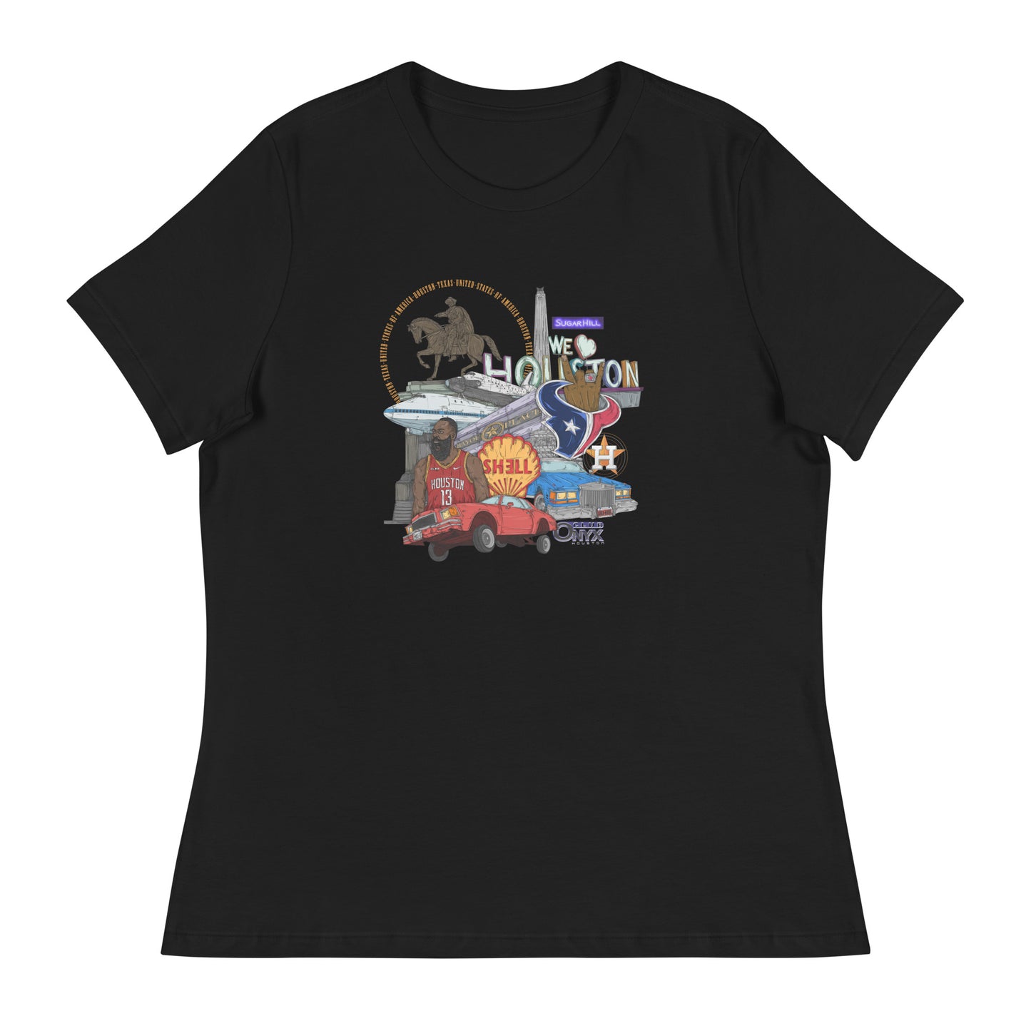 W| Houston Graphic T Shirt