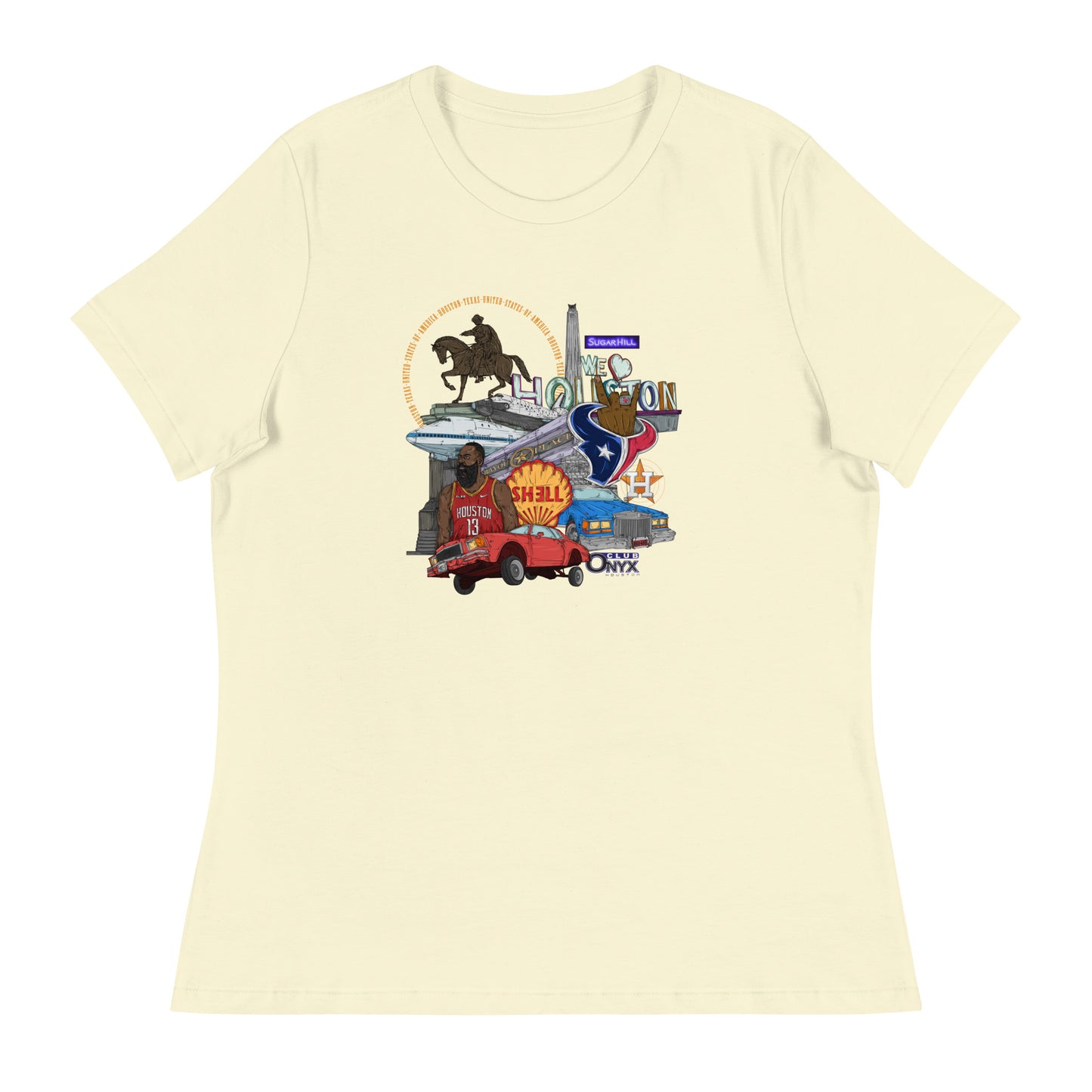 W| Houston Graphic T Shirt