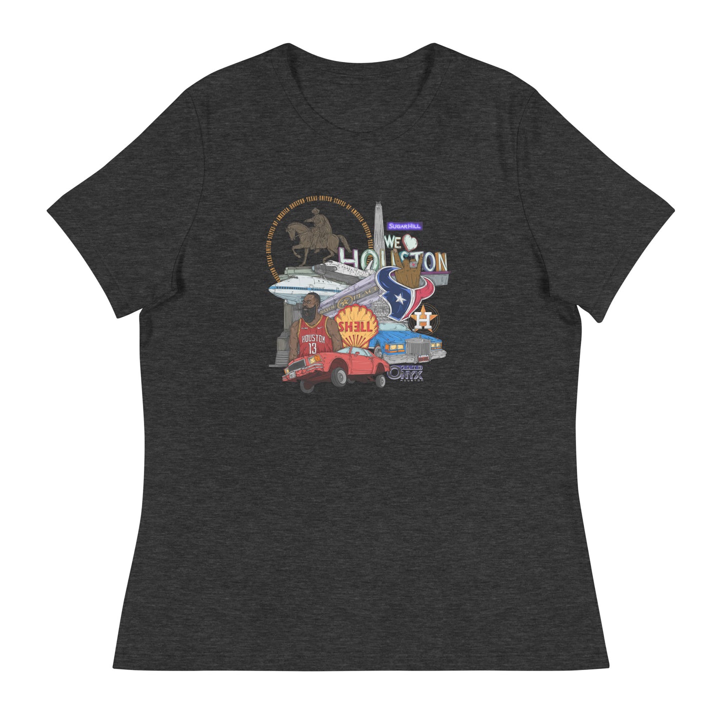 W| Houston Graphic T Shirt
