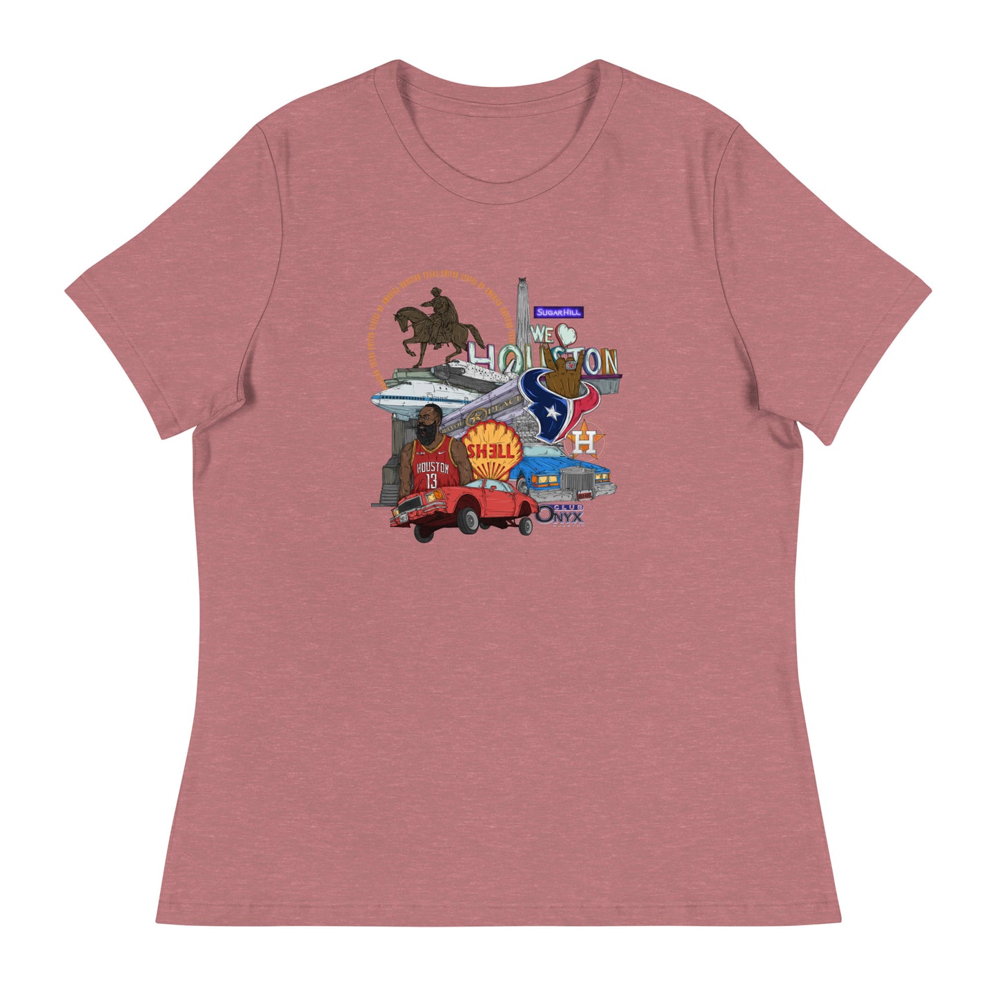 W| Houston Graphic T Shirt