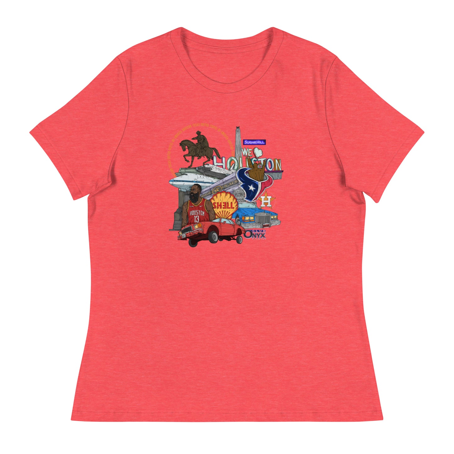W| Houston Graphic T Shirt
