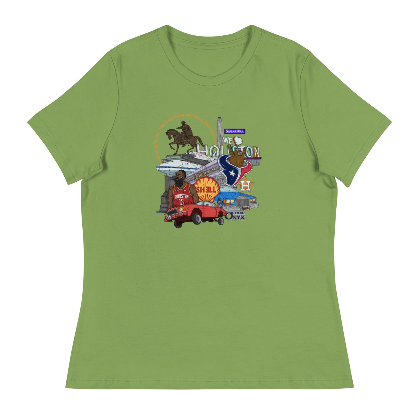 W| Houston Graphic T Shirt