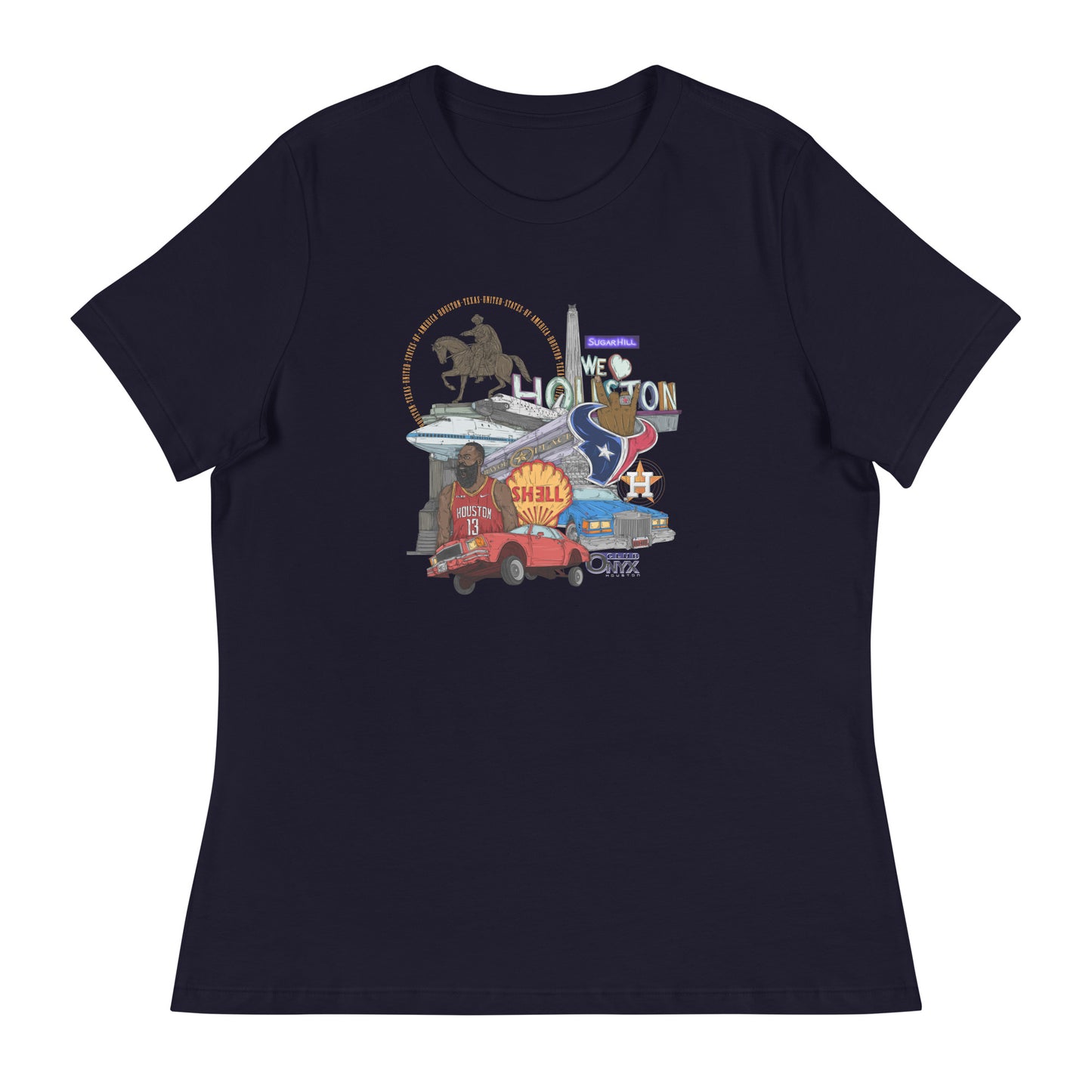 W| Houston Graphic T Shirt