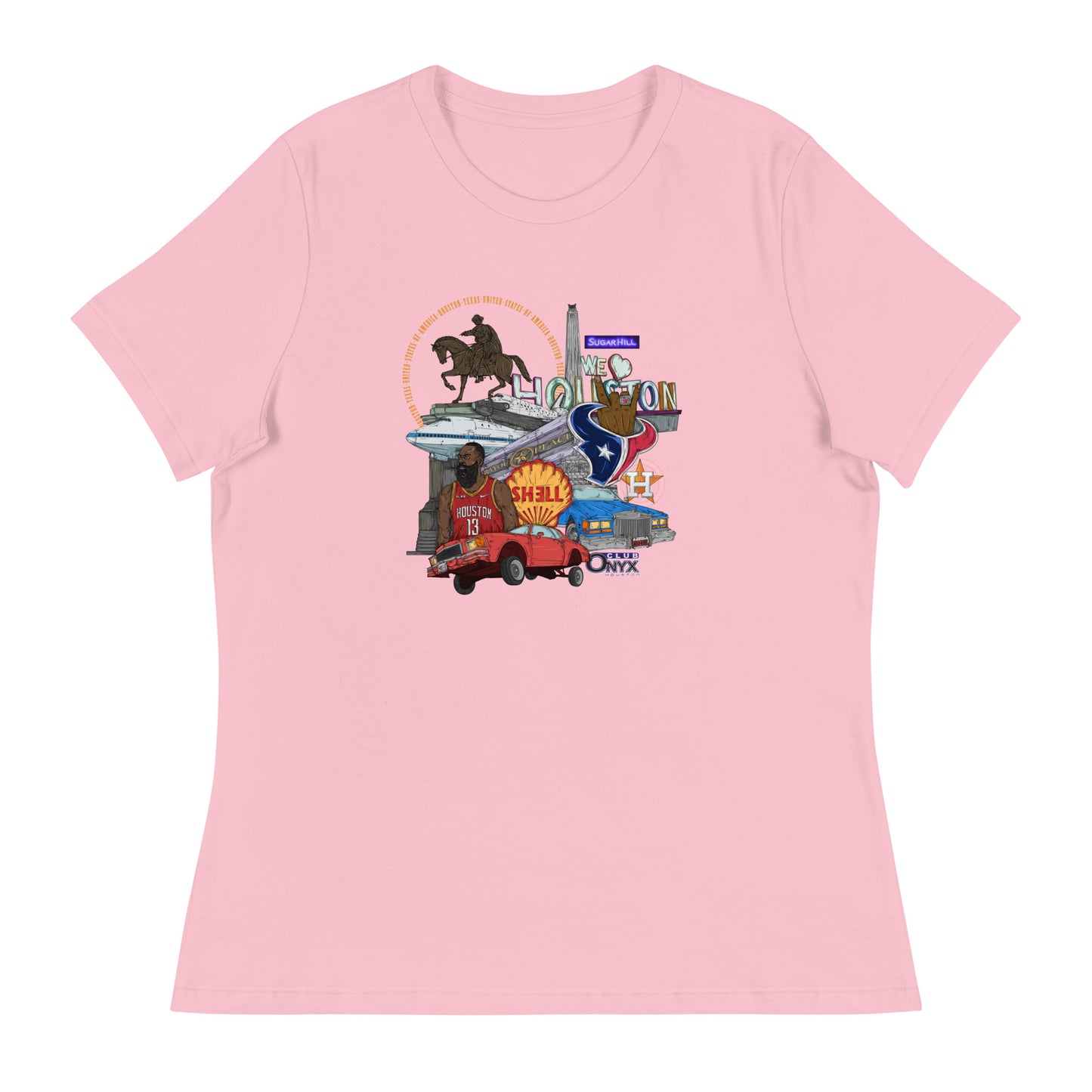 W| Houston Graphic T Shirt