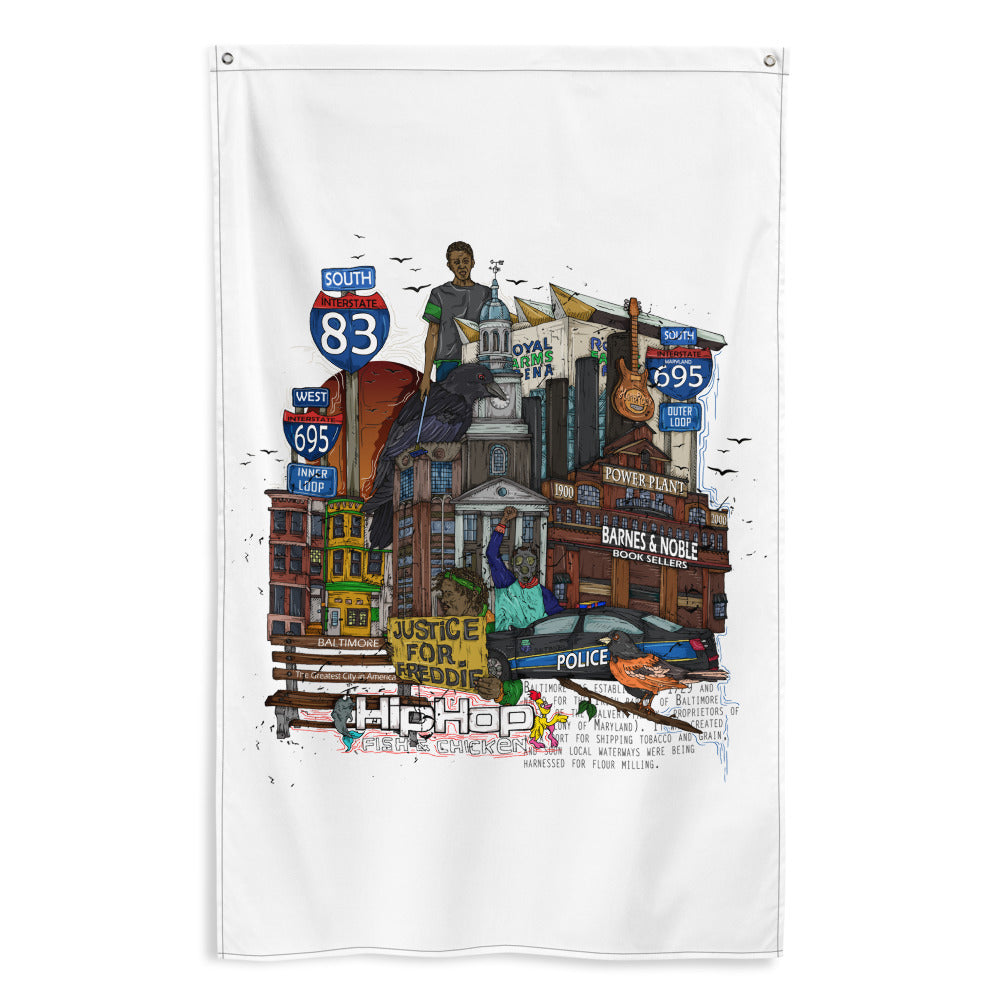 Baltimore Graphic Flag
