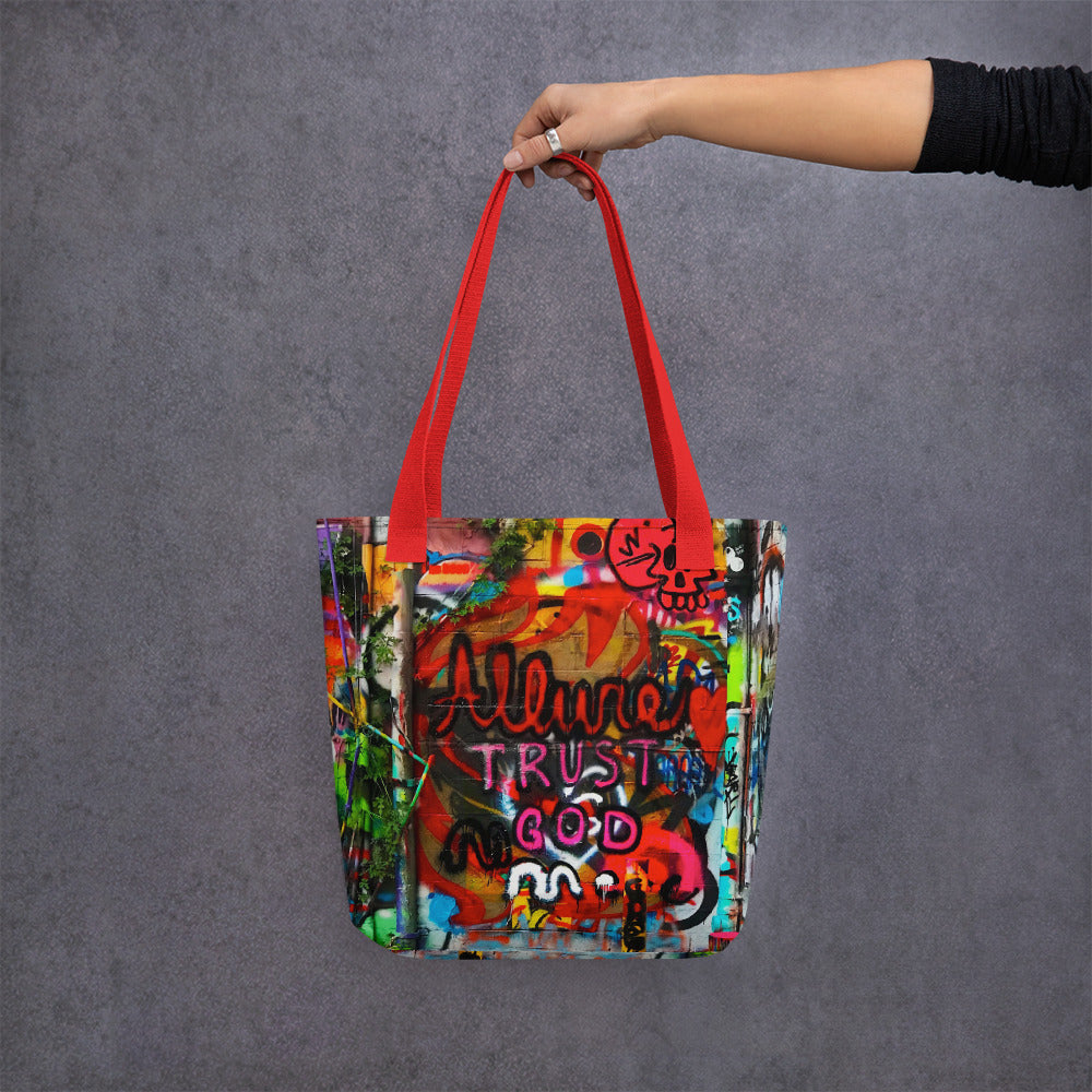Trust God Tote bag