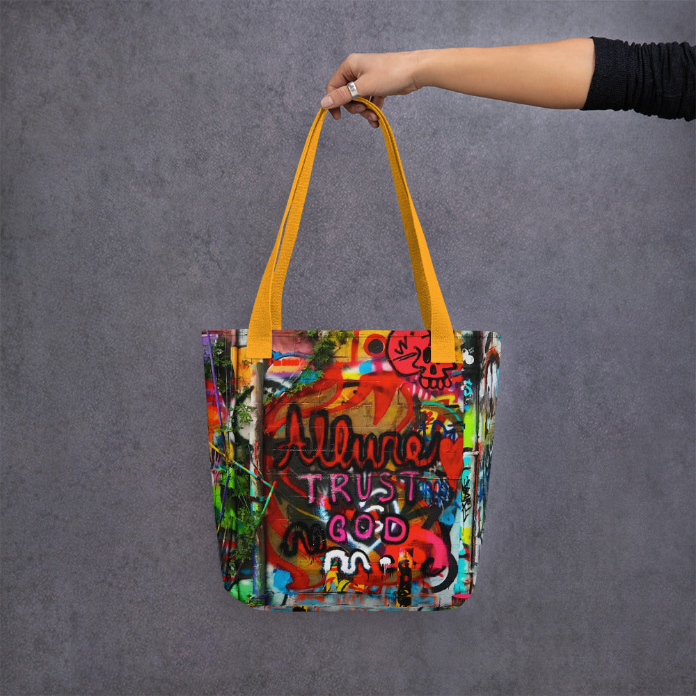 Trust God Tote bag
