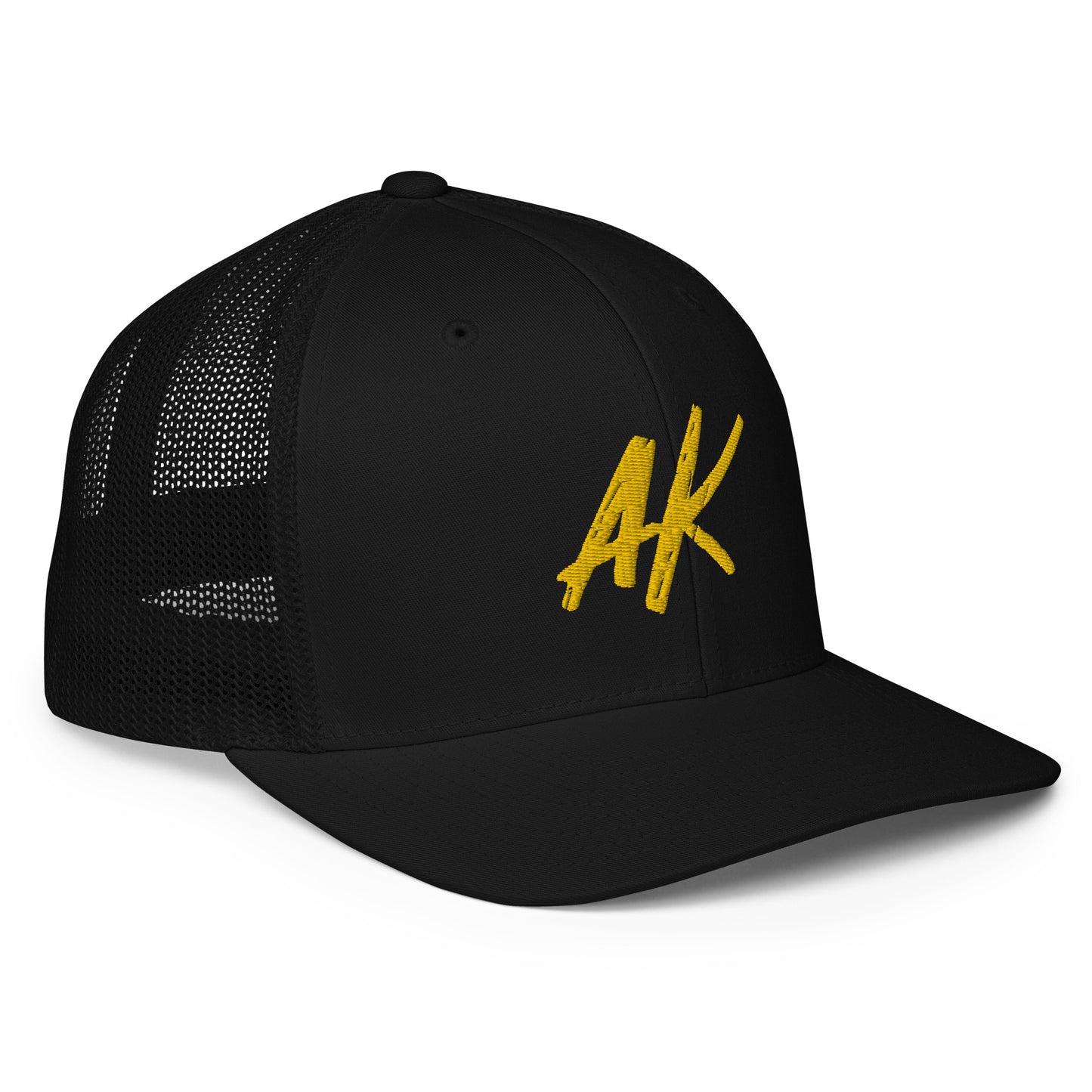 AK Closed-Back Trucker Cap (gold)