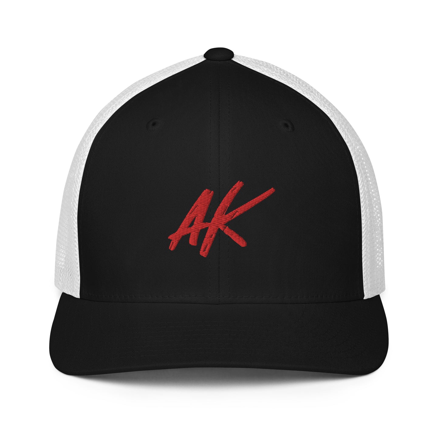 AK Closed-back trucker cap (red)