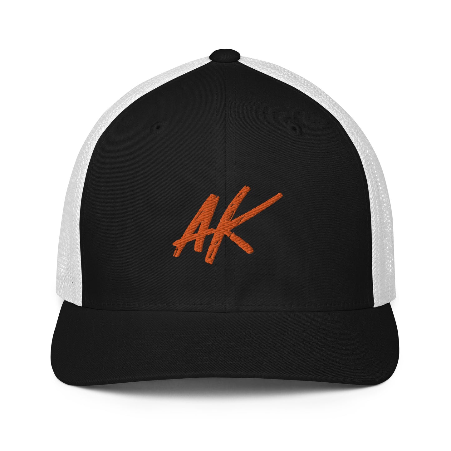 AK Closed-back trucker cap (orange)