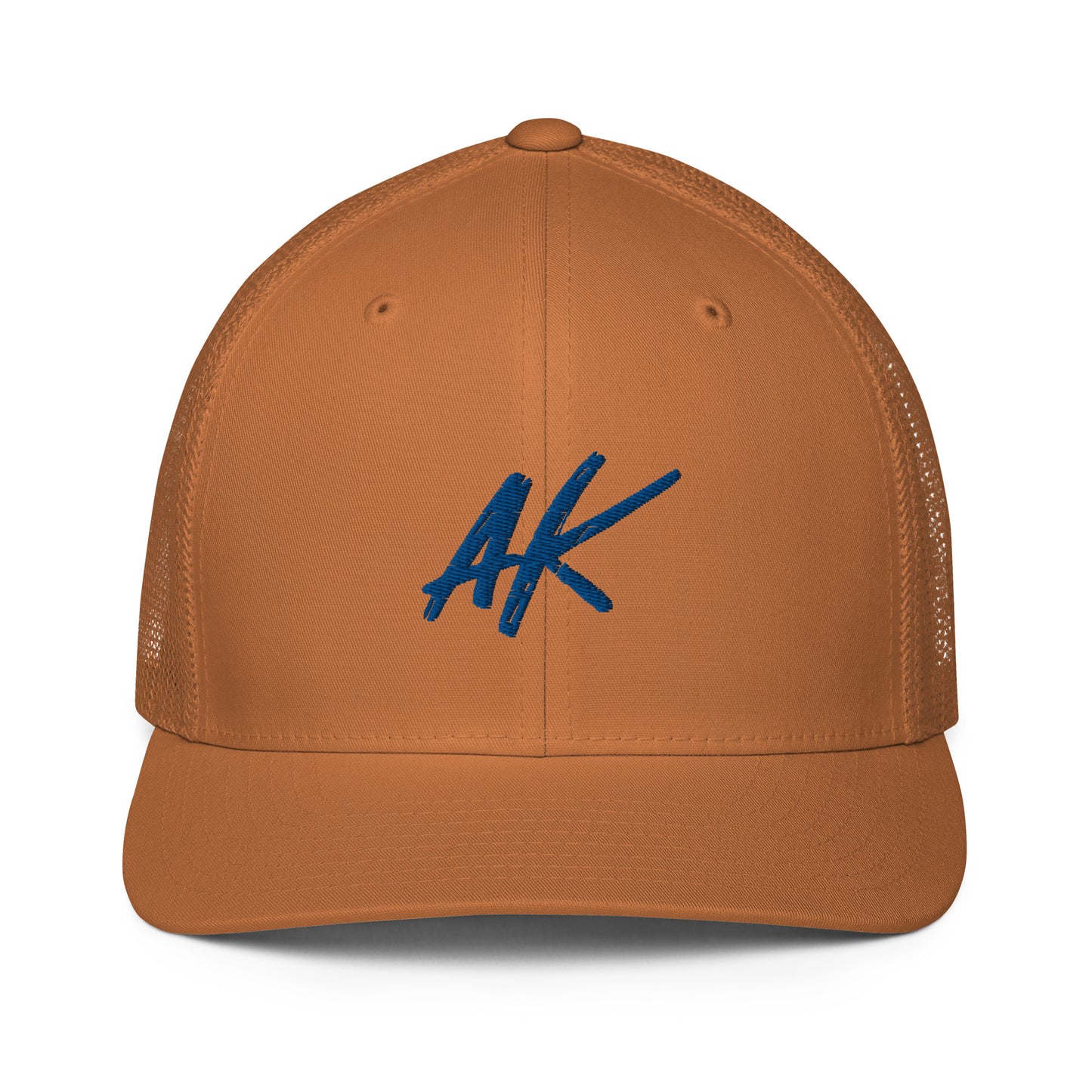 AK Closed-back trucker cap (blue)