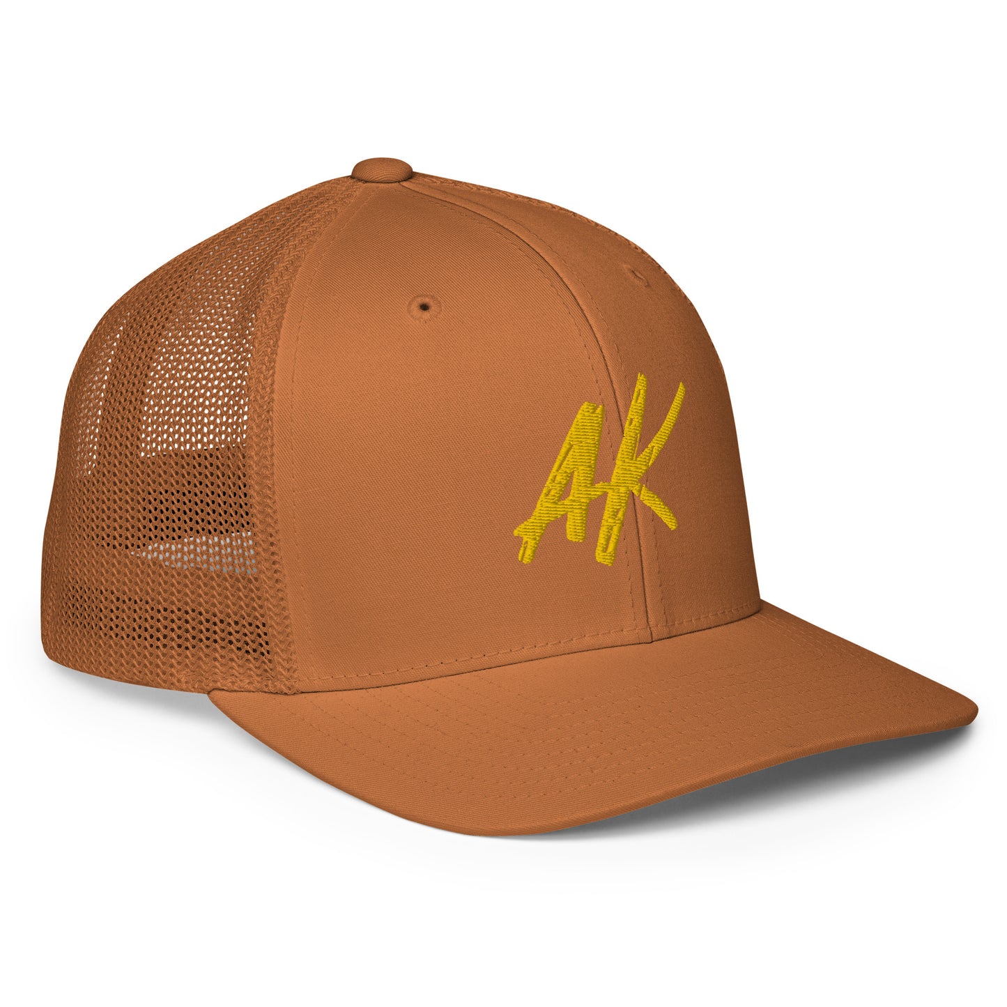 AK Closed-Back Trucker Cap (gold)