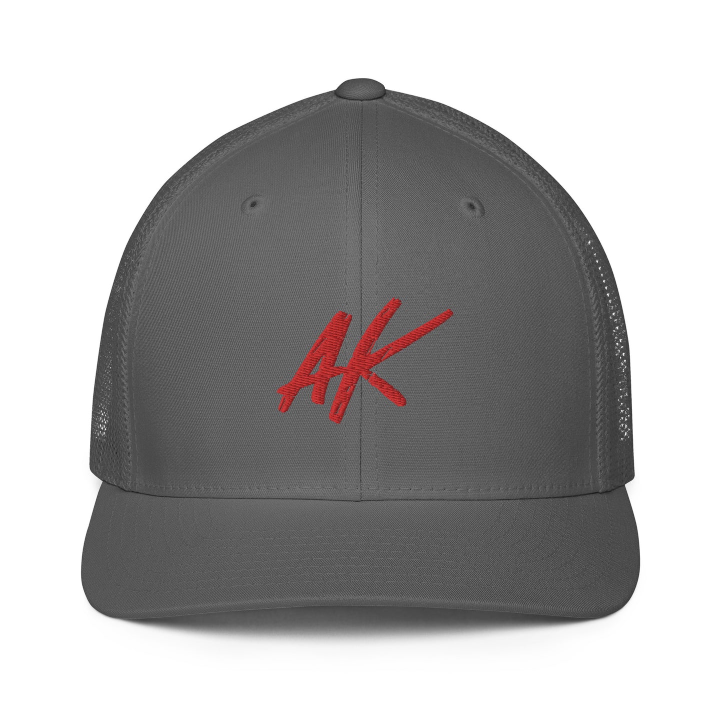 AK Closed-back trucker cap (red)