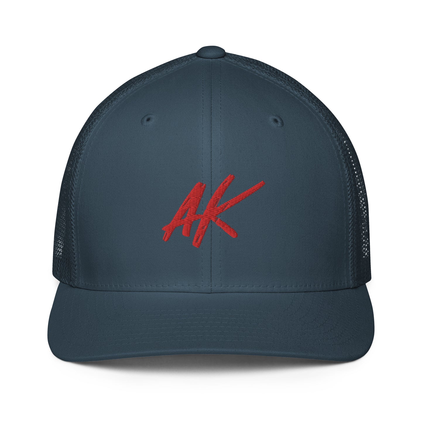 AK Closed-back trucker cap (red)