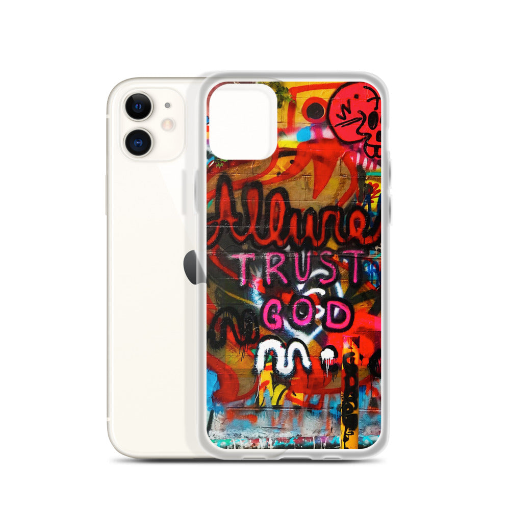 Trust God iPhone Case