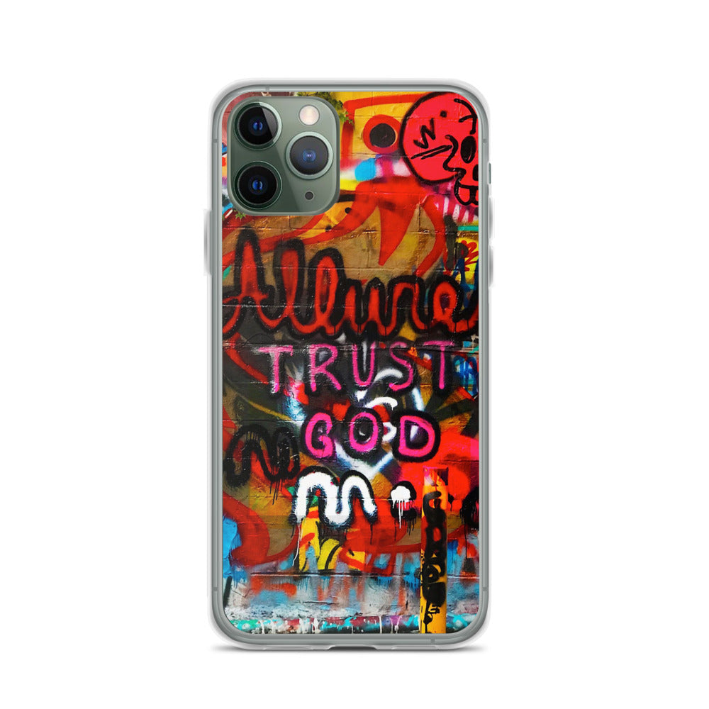 Trust God iPhone Case