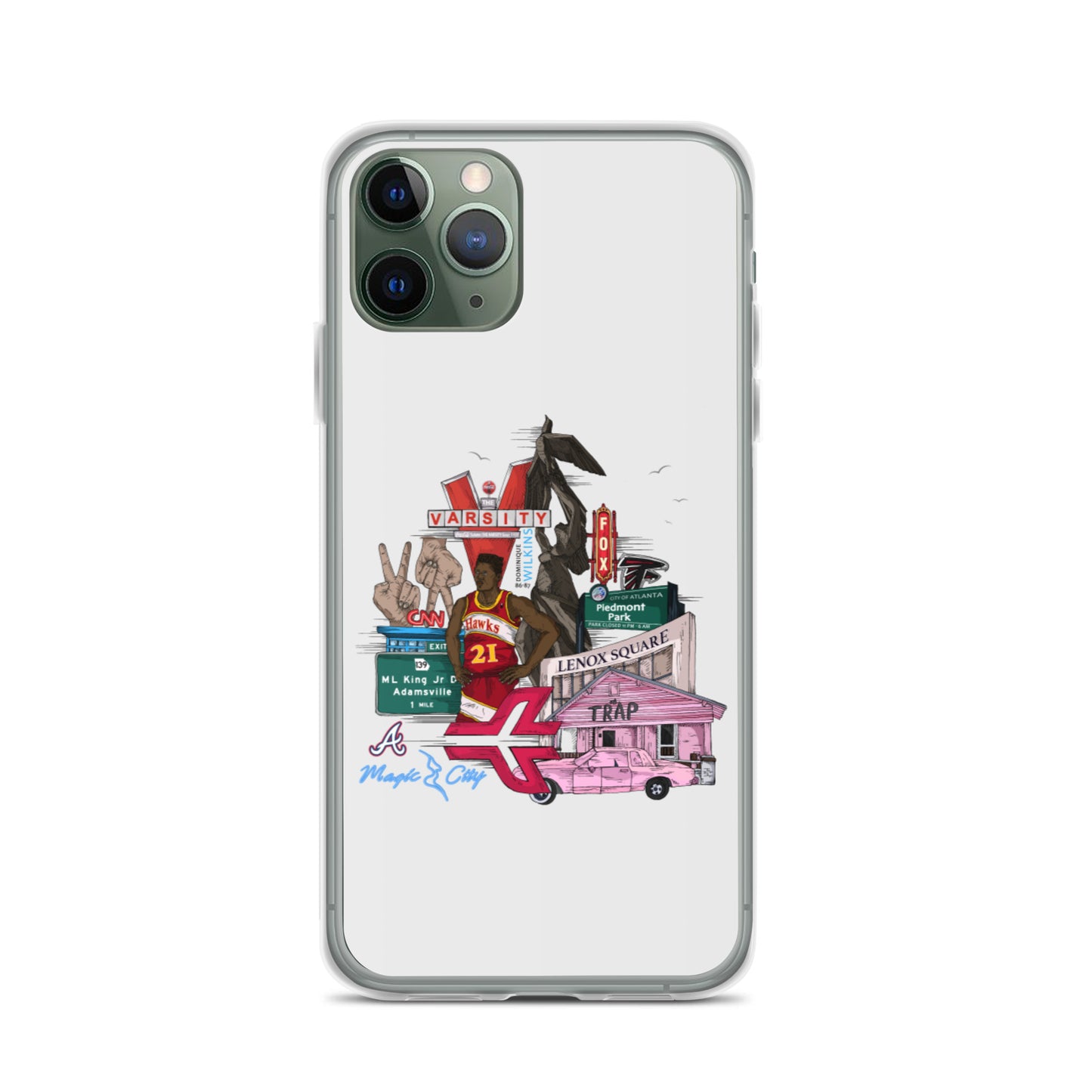ATL graphic iPhone Case