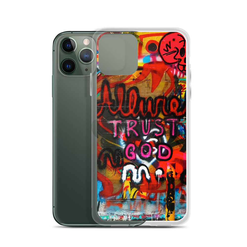 Trust God iPhone Case