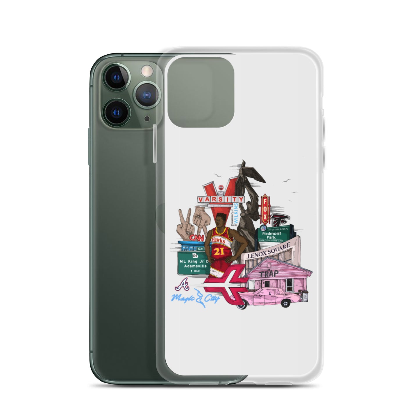 ATL graphic iPhone Case