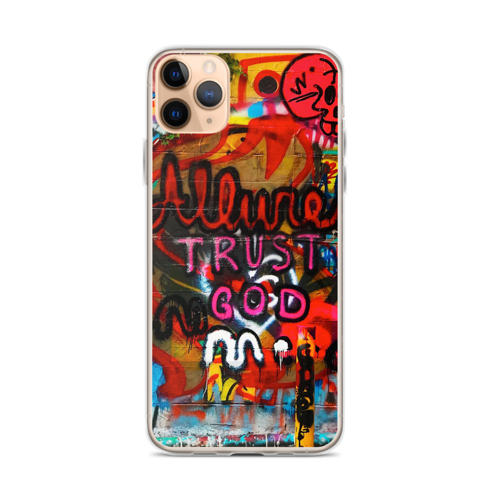 Trust God iPhone Case
